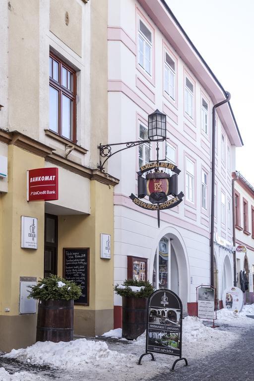 Excalibur Penzion A Restaurace Moravská Třebová المظهر الخارجي الصورة